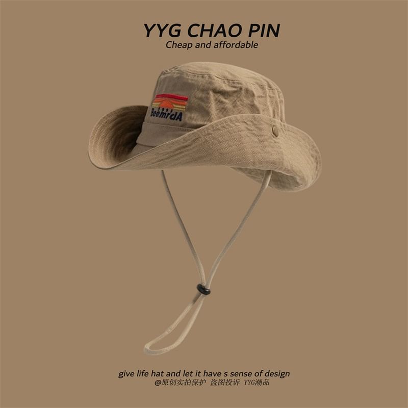 Embroidered Hat Lettering Boonie