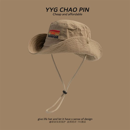 Embroidered Hat Lettering Boonie