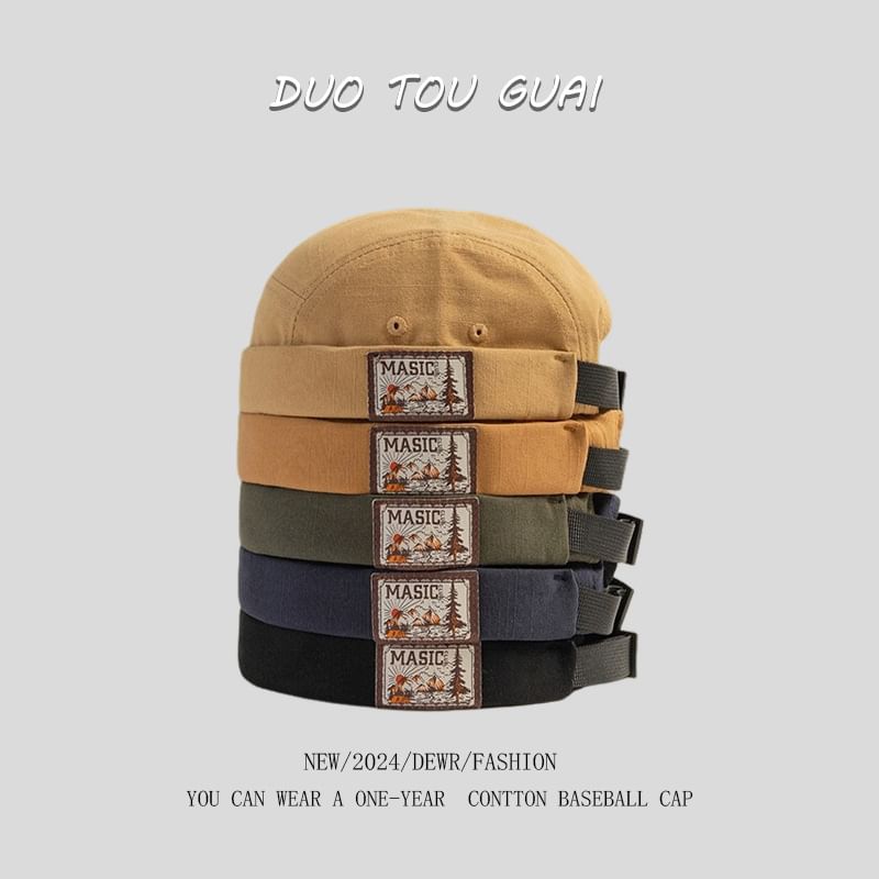 Hat Brimless Applique