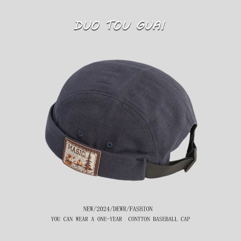 Hat Brimless Applique