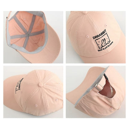 Embroidered Baseball Lettering Cap