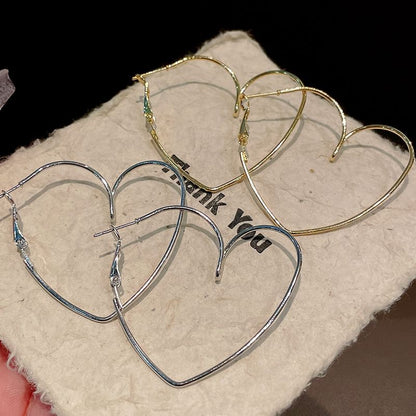 Creolen aus Herzlegierung