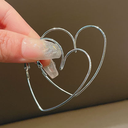 Creolen aus Herzlegierung