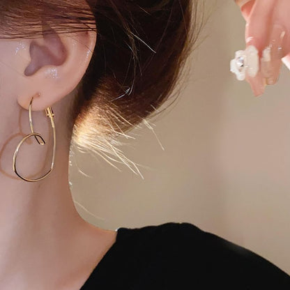 Creolen aus Herzlegierung