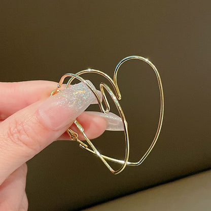 Creolen aus Herzlegierung