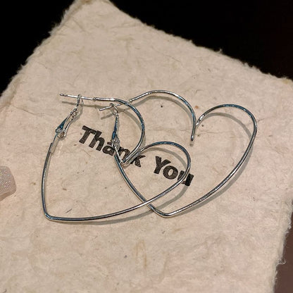 Creolen aus Herzlegierung