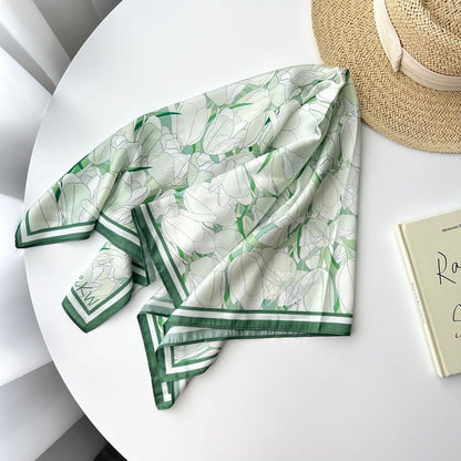 Floral Print Neckerchief