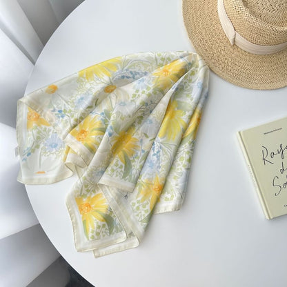 Floral Print Neckerchief