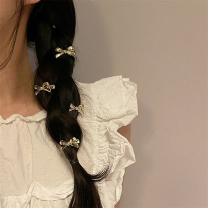 Bow Alloy Hair Clip