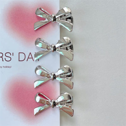 Bow Alloy Hair Clip