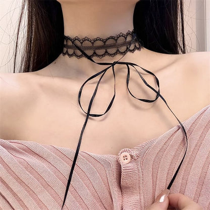Ribbon Lace Choker