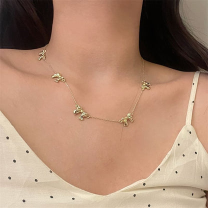 Bow Alloy Choker