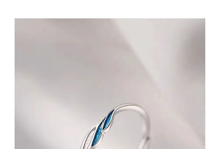 Wave Sterling Silver Open Ring