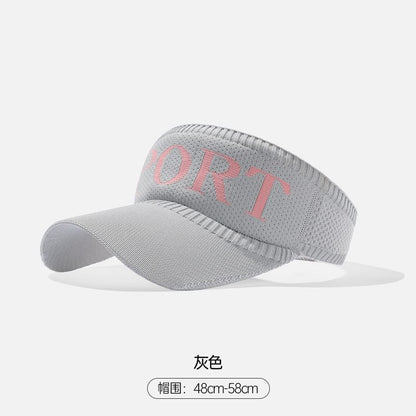 Lettering Knit Visor