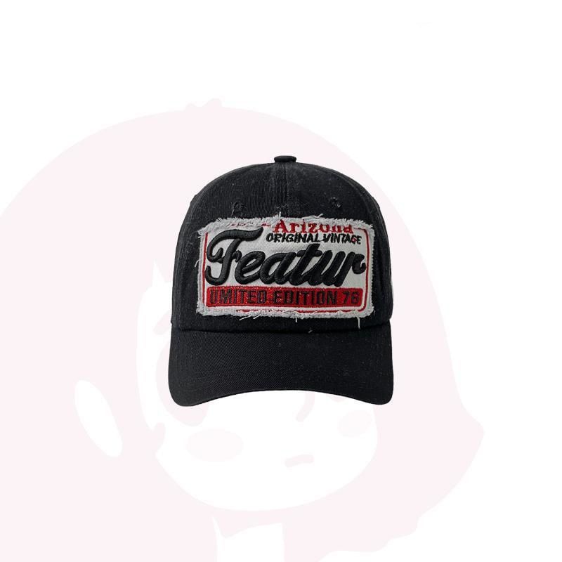 Embroidered Cap Baseball Applique Lettering