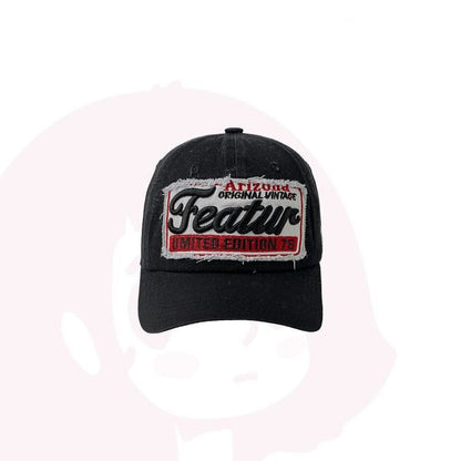 Embroidered Cap Baseball Applique Lettering