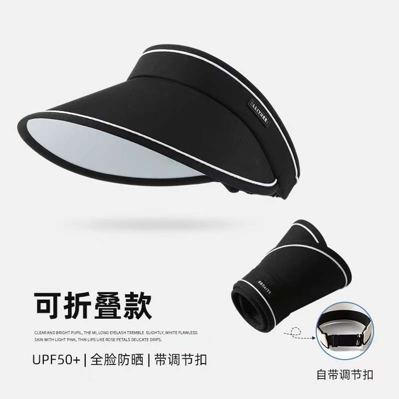 Contrast Trim Visor