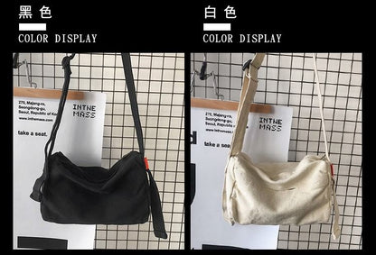 Sac à bandoulière en toile