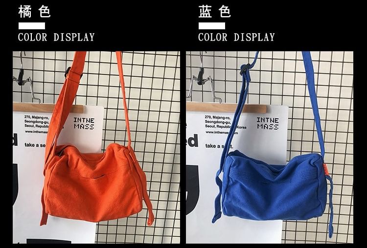 Sac à bandoulière en toile