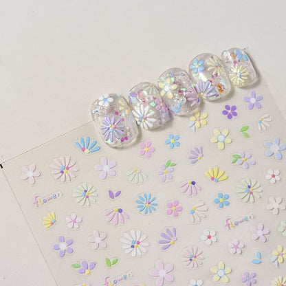 Heart Nail Art Stickers (Various Designs)