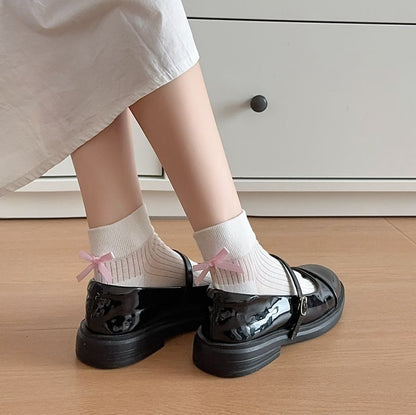 Bow Accent Socks