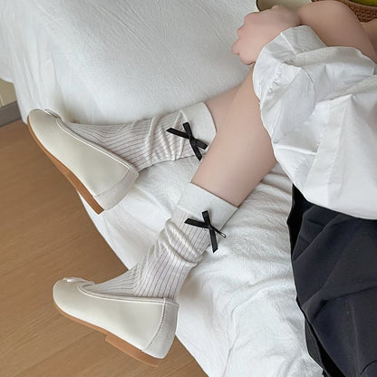 Bow Accent Socks