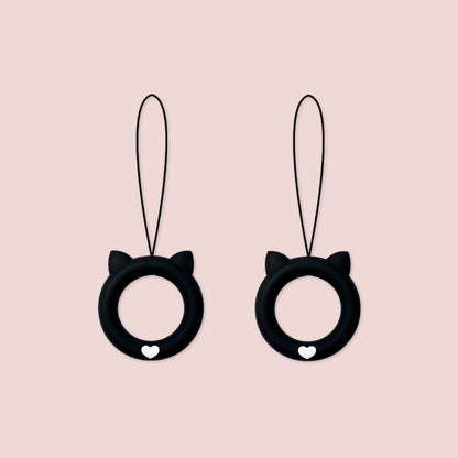 Cat Silicone Phone Charm  / Set