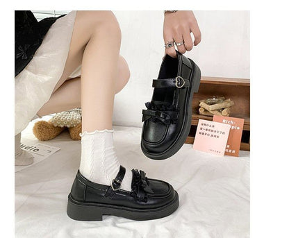 Bow Platform Loafers