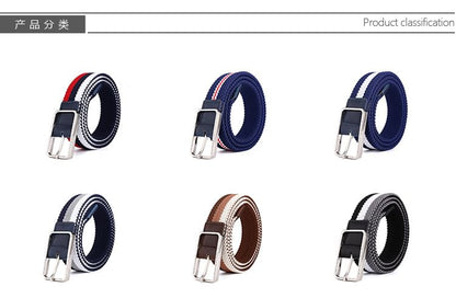 Buckled Nylon Belt