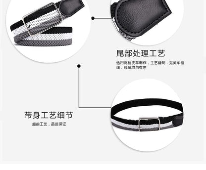 Buckled Nylon Belt