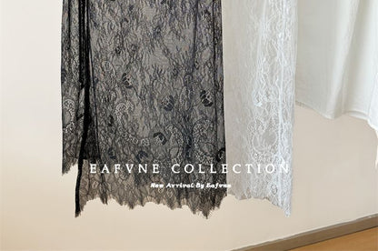 Lace Apron Half Skirt