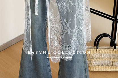 Lace Apron Half Skirt