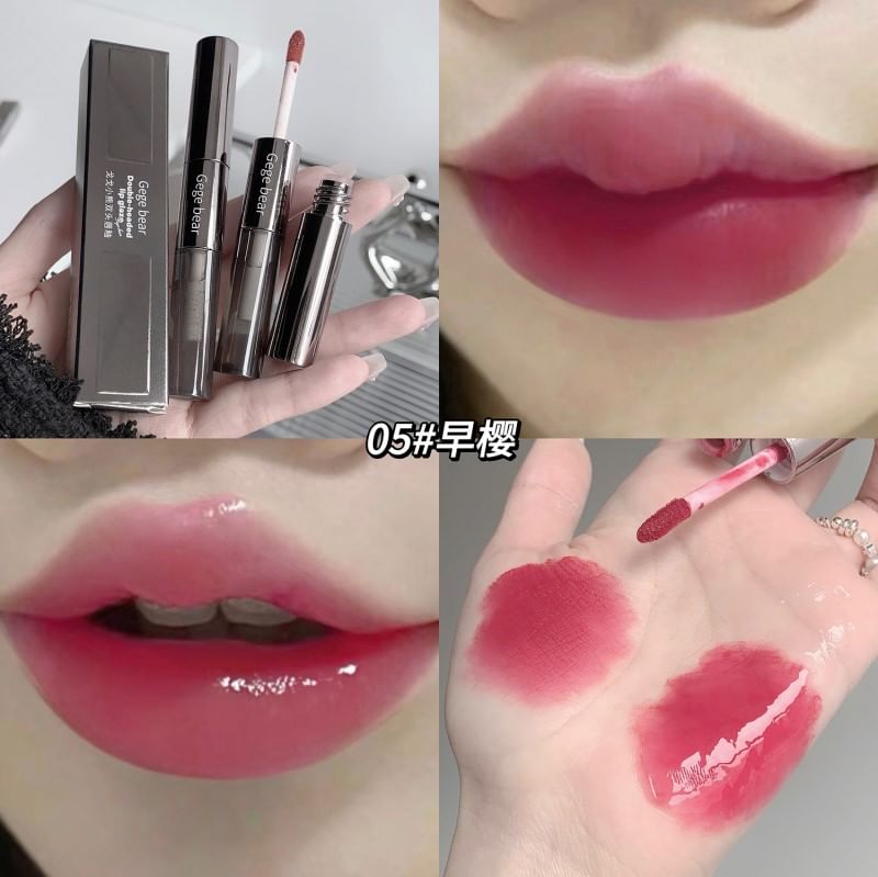 2 in 1 Lip Glaze - Nr. 04-Nr. 06