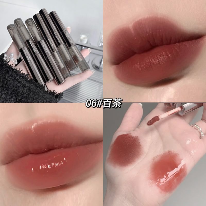 2 in 1 Lip Glaze - Nr. 04-Nr. 06