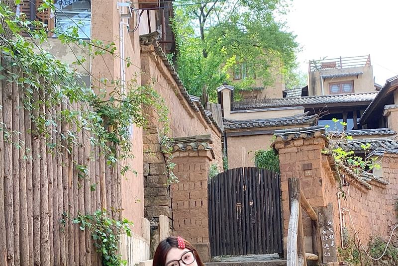 Spaghetti Strap Floral Mini A-Line Dress / Melange Crop Cardigan