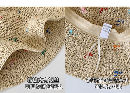 Melange Straw Hat