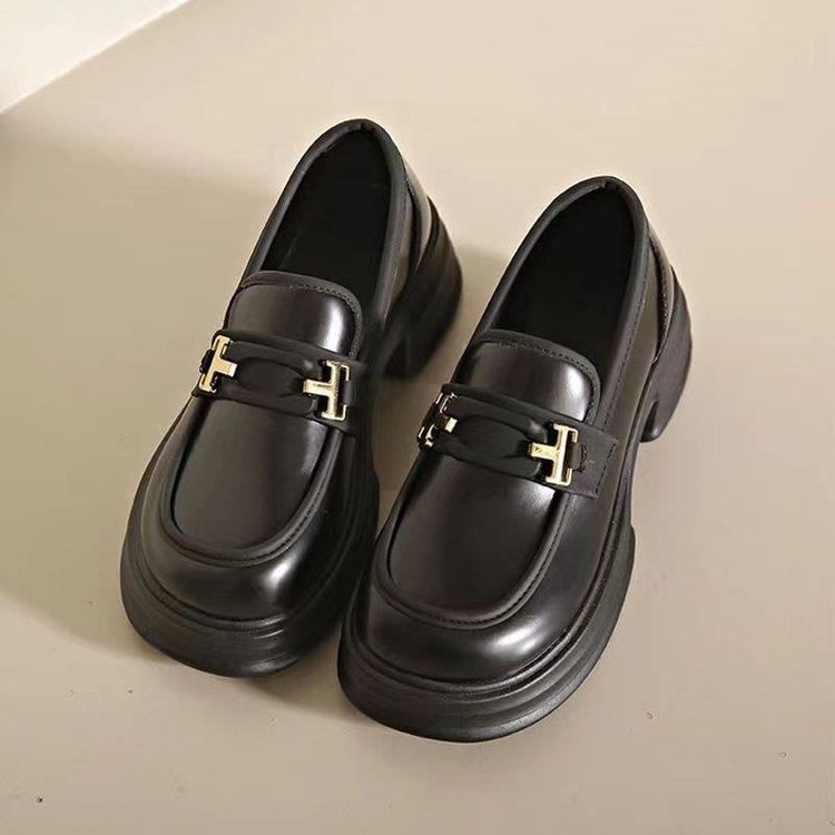 Two Platform Loafers Tone