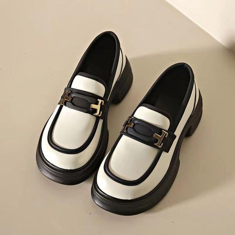 Two Platform Loafers Tone