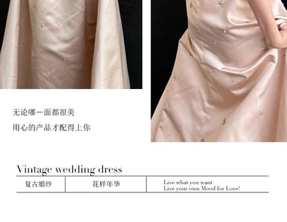 Gown Wedding Rhinestone Strapless A-Line