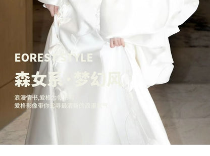 Wedding Strapless Plain Gown A-Line