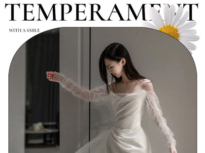 Wedding Gown Mermaid Strapless Plain