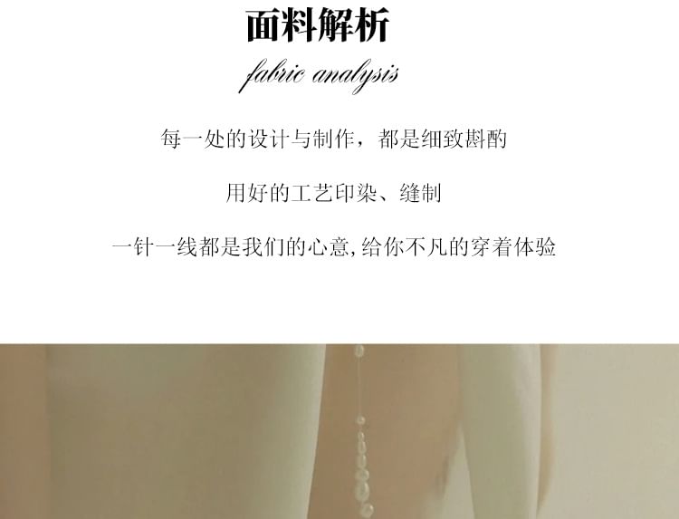 A-Line Halter Plain Neck Gown Wedding