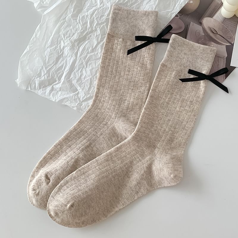 Bow Socks Set