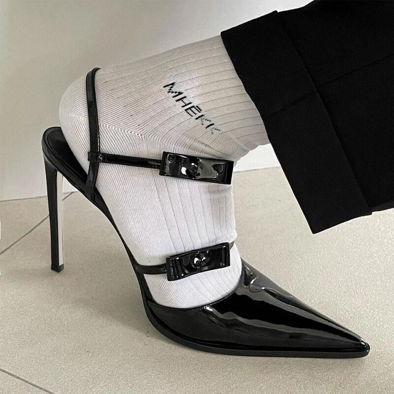 High Heel Pointy Slingback