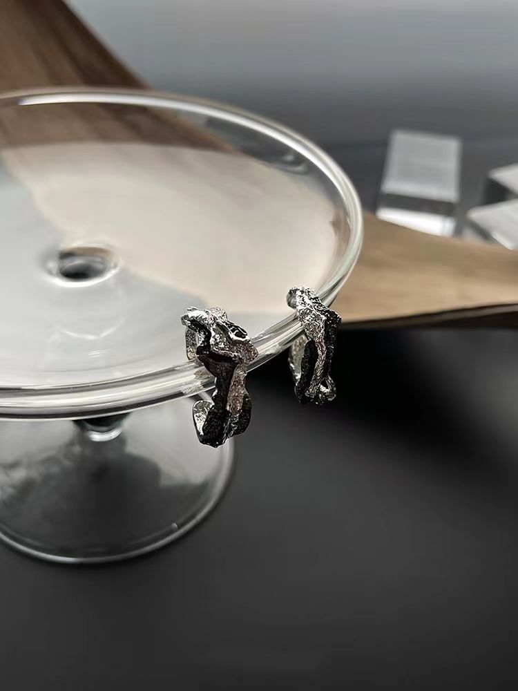 Irregular Stainless Steel Open Ring