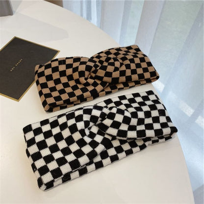 Checker Head Band