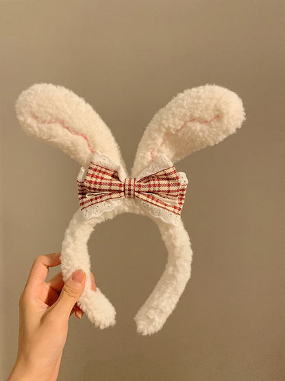 Rabbit Ear Hair Band / Face Wash Headband