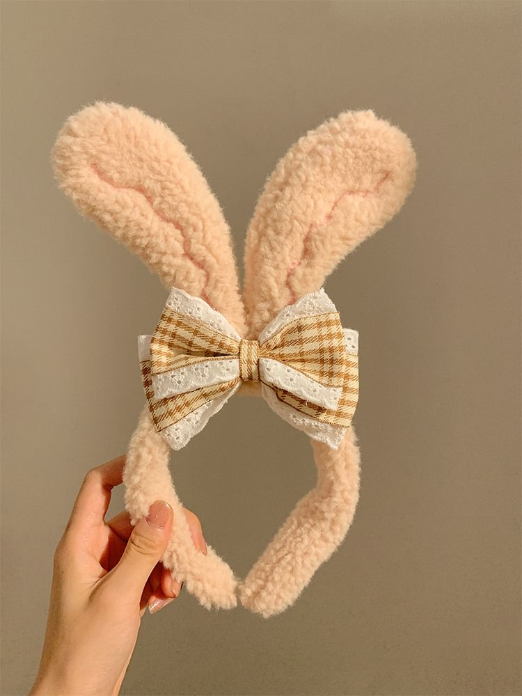 Rabbit Ear Hair Band / Face Wash Headband