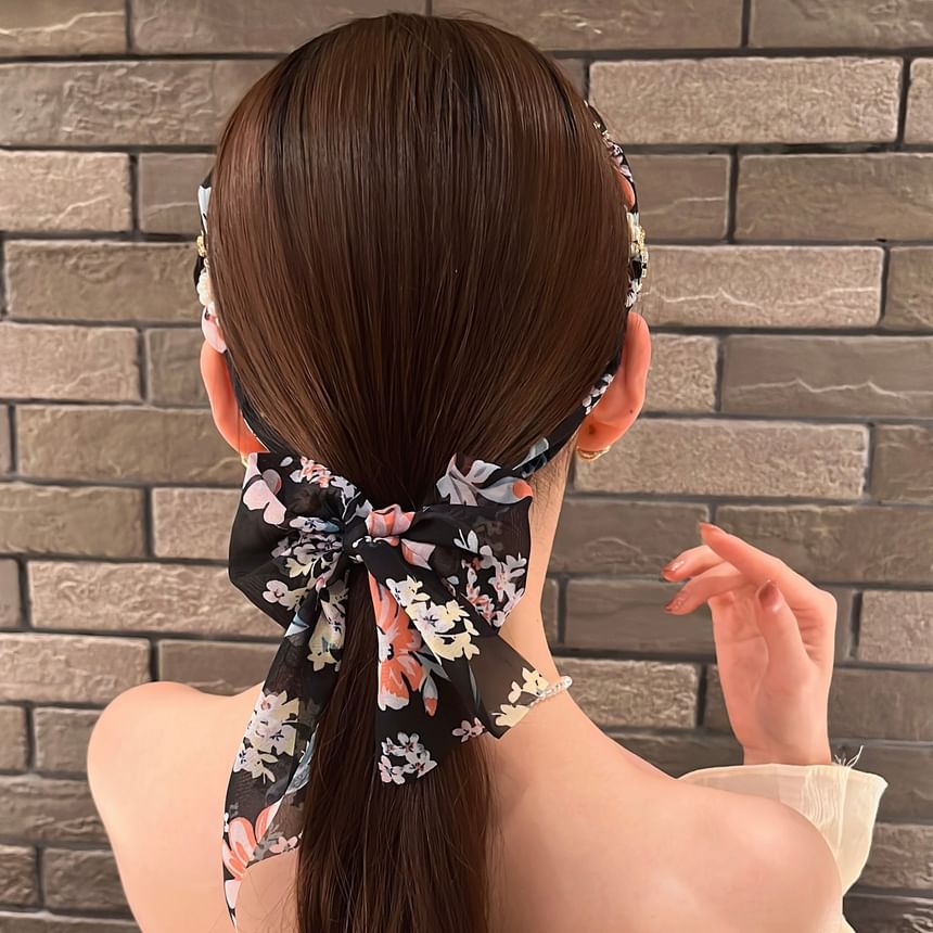 Faux Pearl Head Band