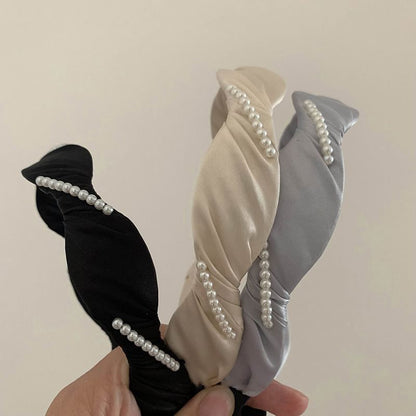 Faux Pearl Hair Band